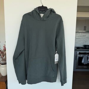 New: Vuori Large Seaside Pullover Hoodie Smoker Beryl Green Teal